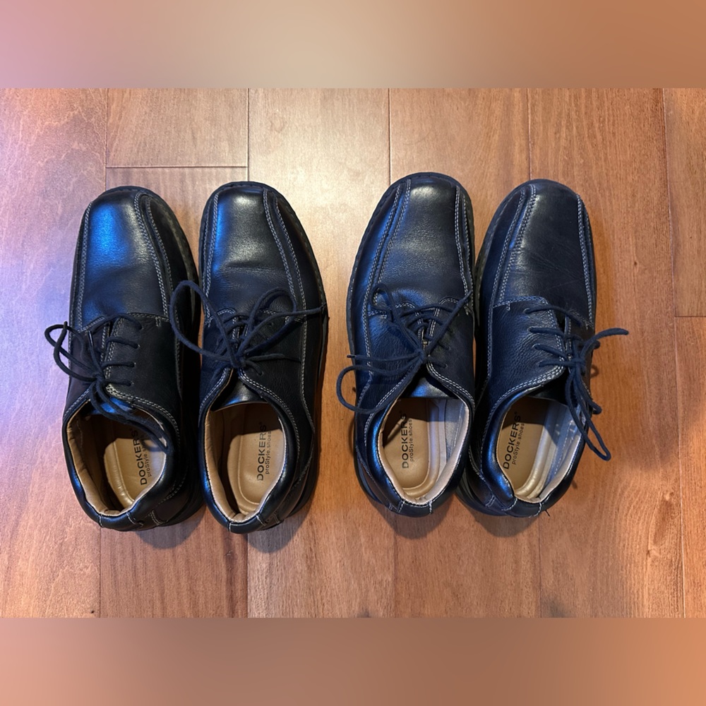 Boys Dress leather Docker shoes
